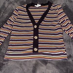 Long sleeve crop top